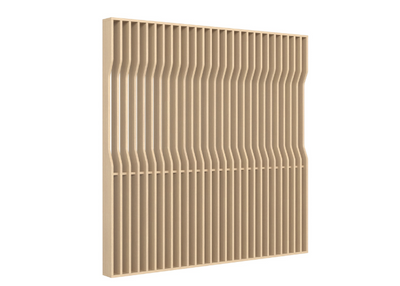 DD Wave Slat Wall Space Divider