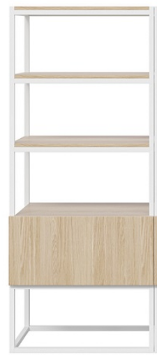 DD Xena Welded Shelving Unit with Drawers