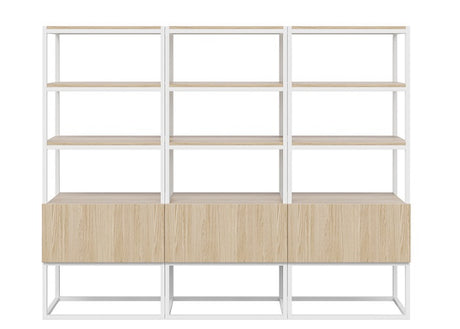 DD Xena Welded Shelving Unit with Drawers
