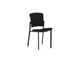 OL Padded Zipp Fabric Upholstered Hospitality Stackable Chair