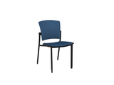 OL Padded Zipp Fabric Upholstered Hospitality Stackable Chair