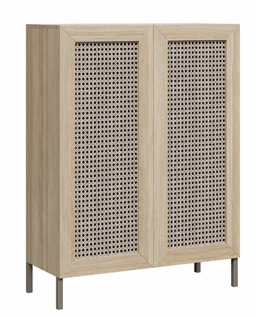 DD Zovan Rattan Door Cupboard