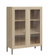 DD Zovan Glass Door Cupboard