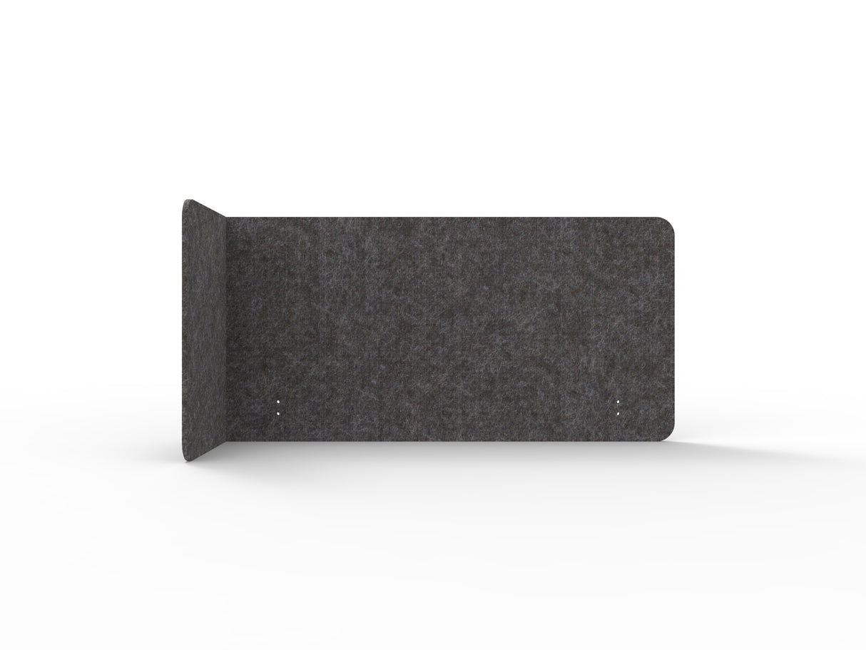 RL Acouline  Quarter Left End Wrap Screen for Workstation