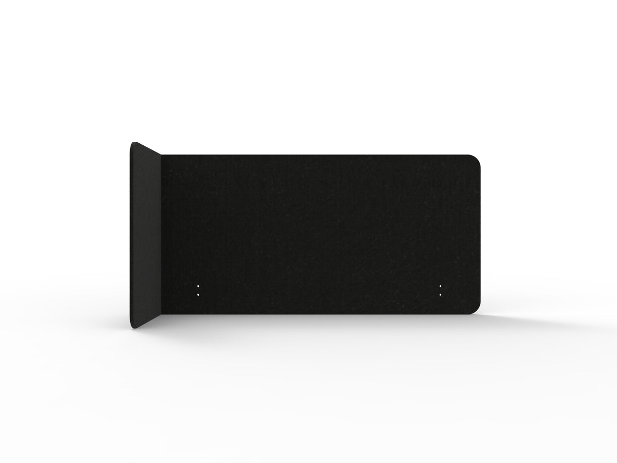 RL Acouline  Quarter Left End Wrap Screen for Workstation