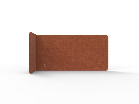 RL Acouline  Quarter Left End Wrap Screen for Workstation