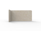 RL Acouline  Quarter Left End Wrap Screen for Workstation