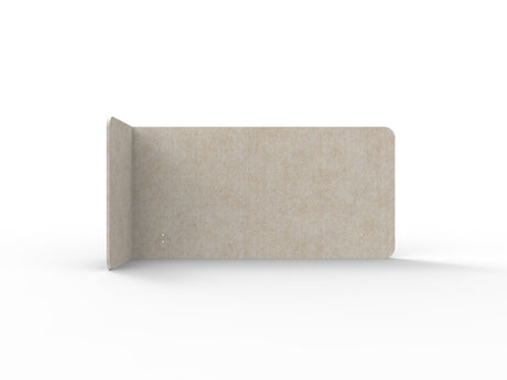 RL Acouline  Quarter Left End Wrap Screen for Workstation