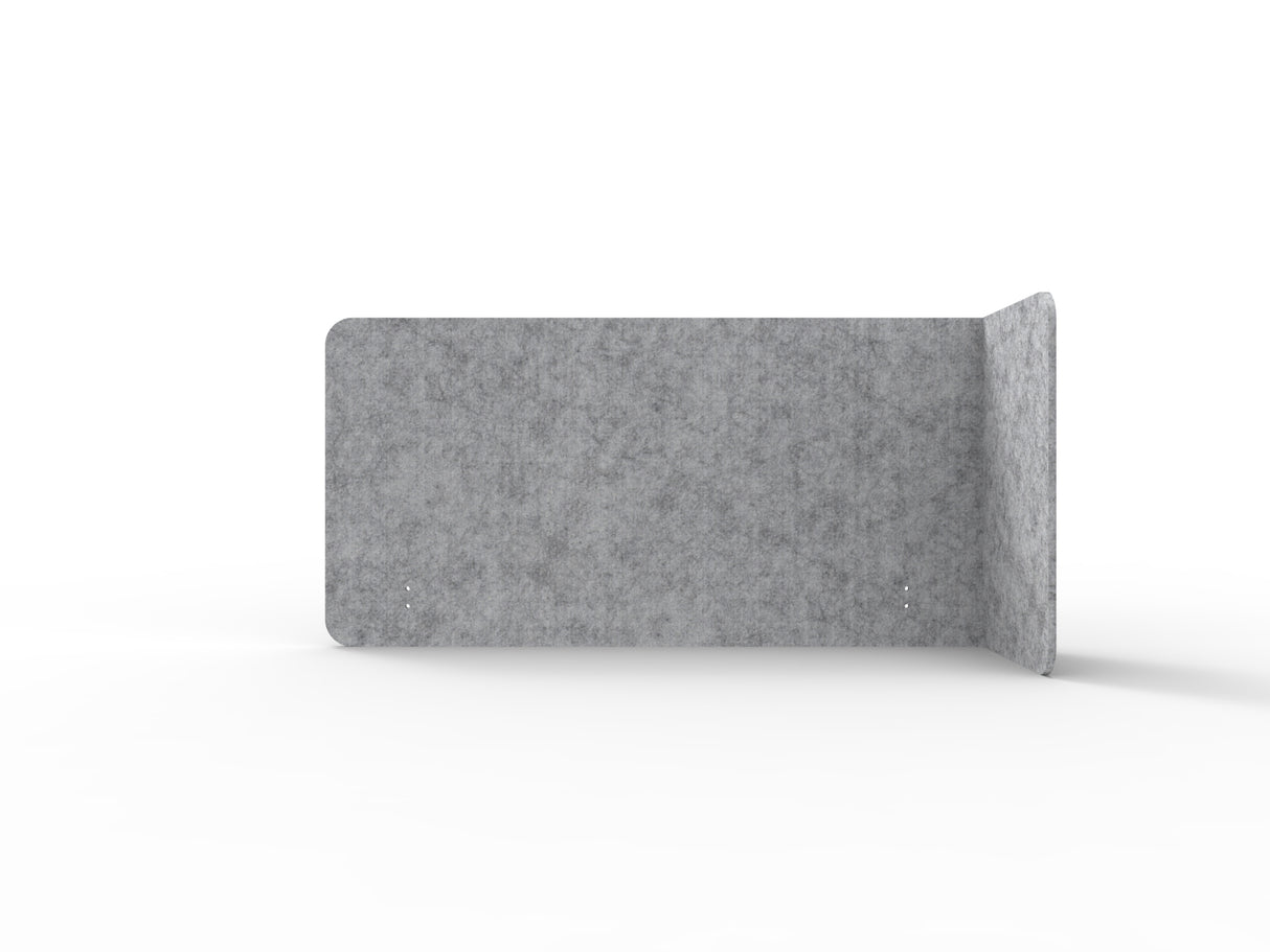 RL Acouline  Quarter Right End Wrap Screen for Workstation