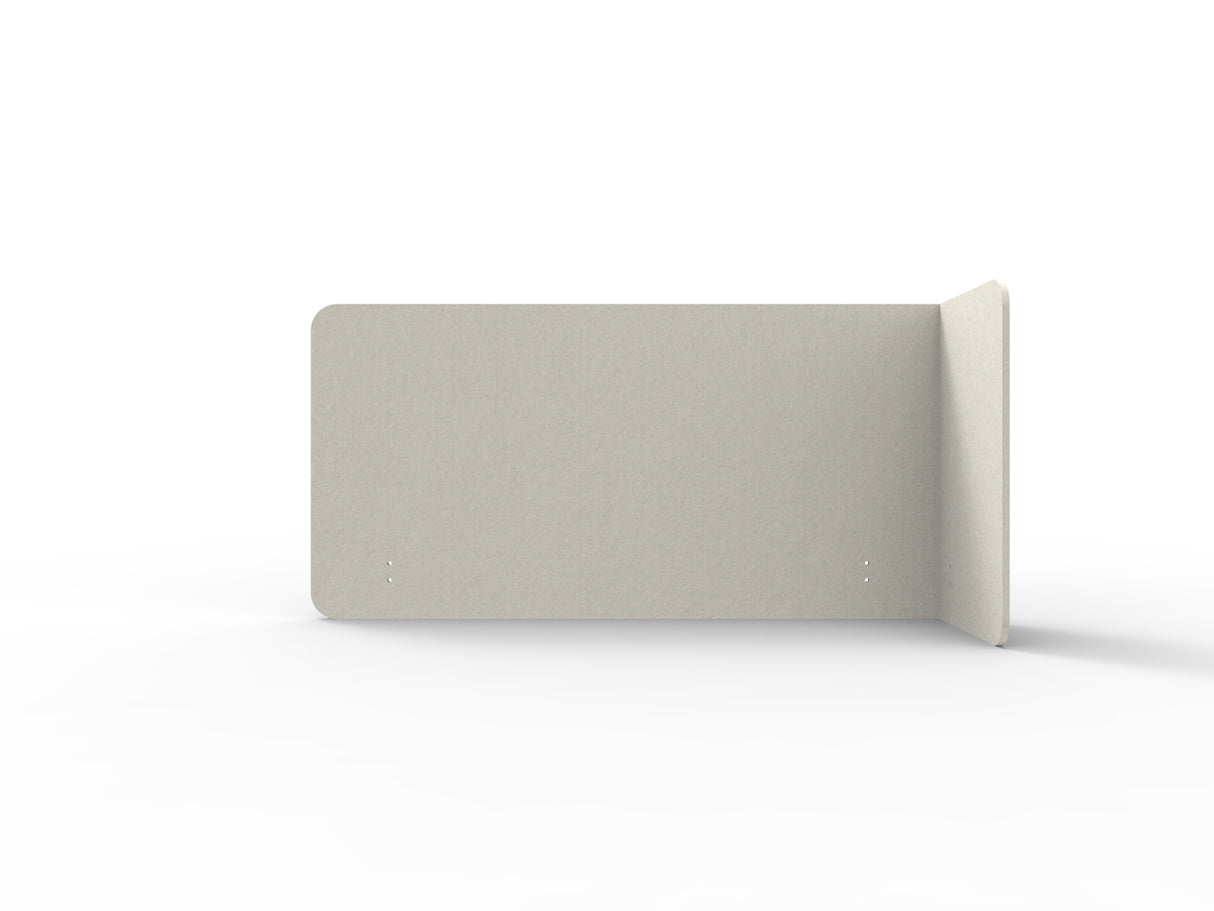 RL Acouline  Quarter Right End Wrap Screen for Workstation