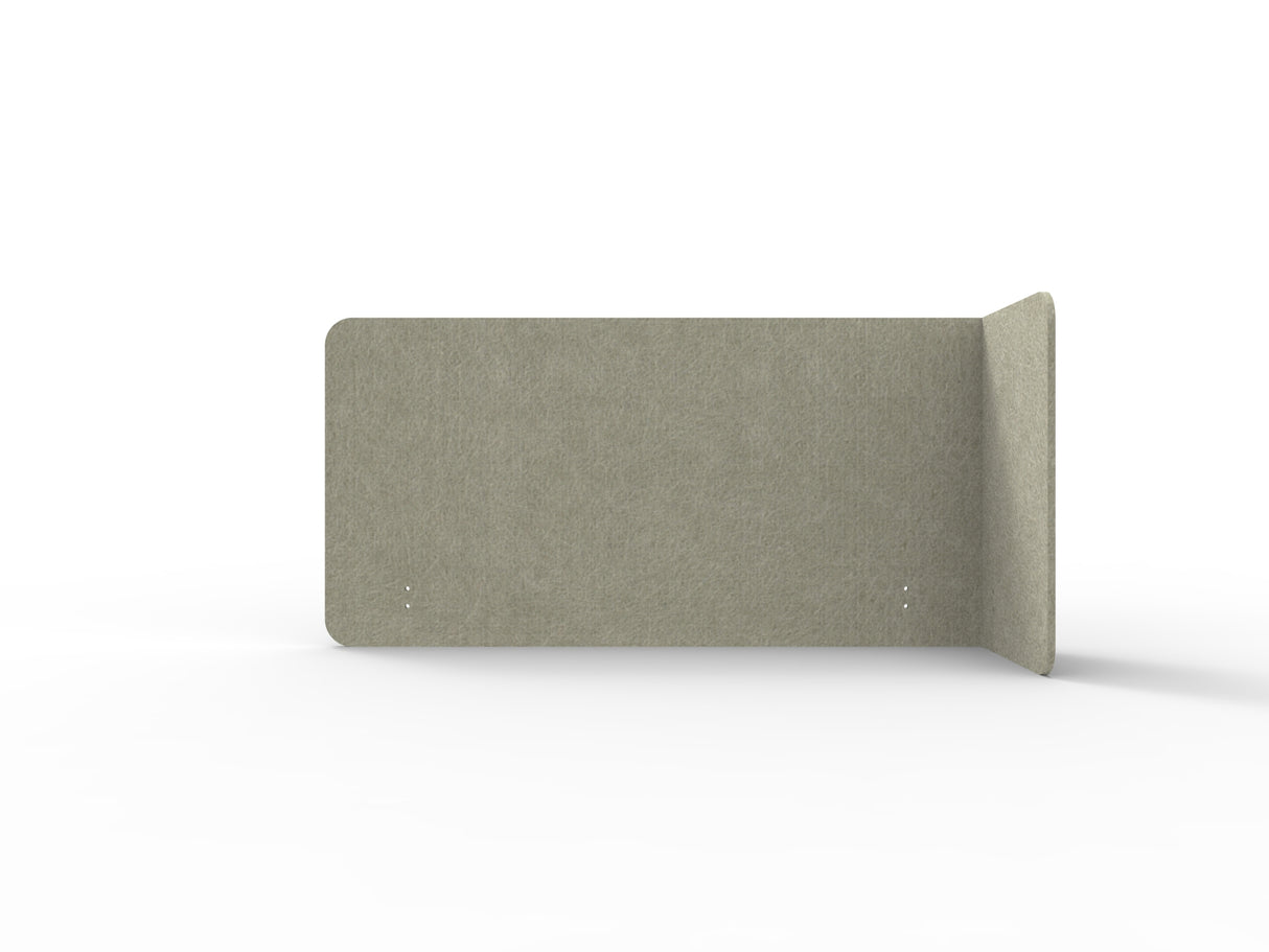 RL Acouline  Quarter Right End Wrap Screen for Workstation