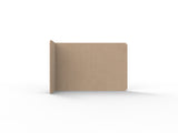 RL Acouline  Quarter Left End Wrap Screen for Workstation