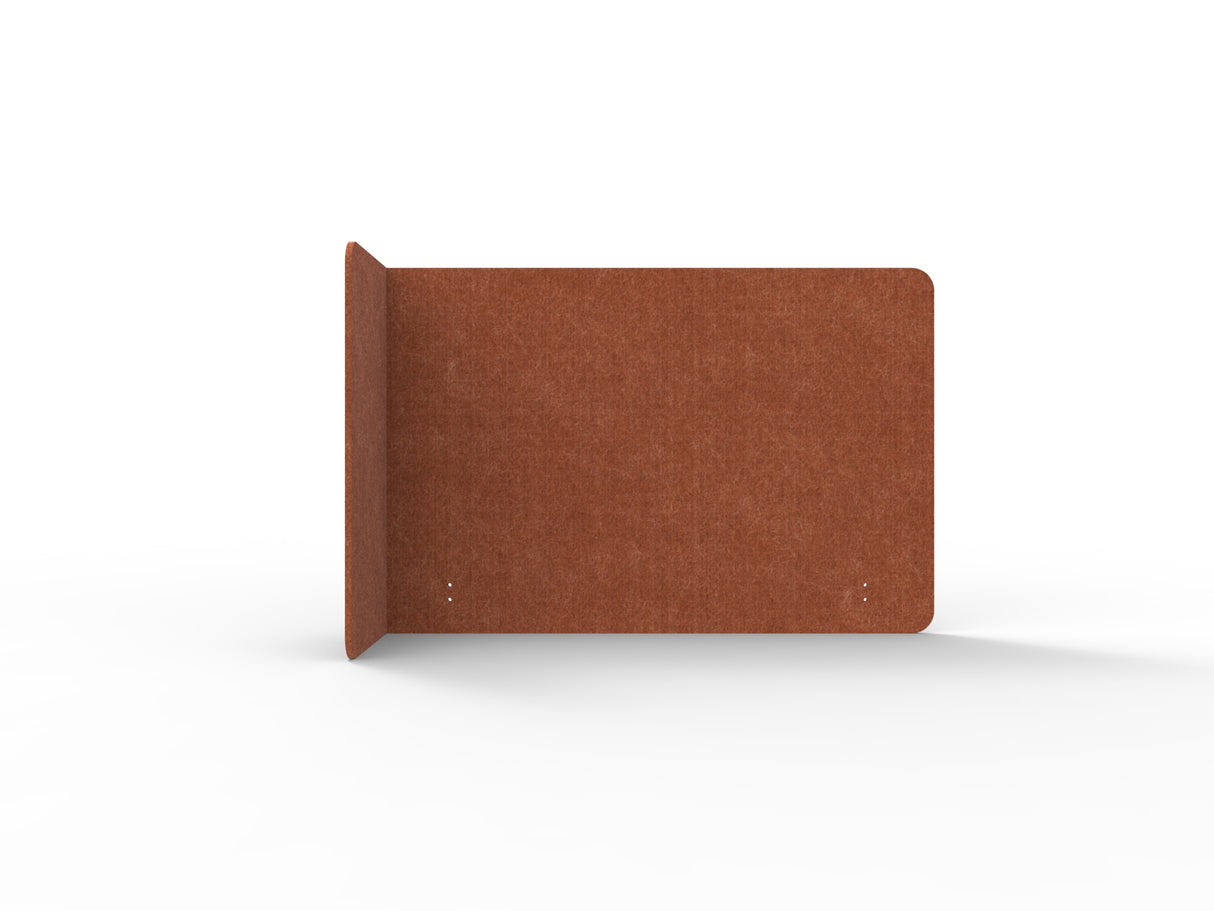 RL Acouline  Quarter Left End Wrap Screen for Workstation