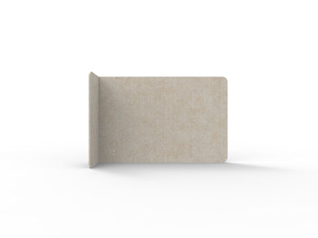 RL Acouline  Quarter Left End Wrap Screen for Workstation