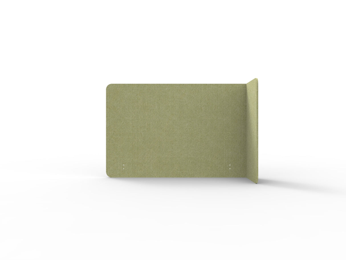 RL Acouline  Quarter Right End Wrap Screen for Workstation