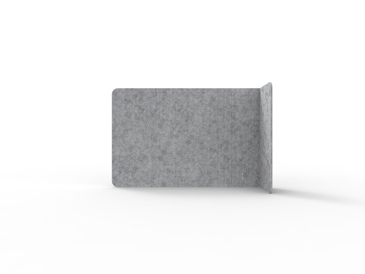 RL Acouline  Quarter Right End Wrap Screen for Workstation