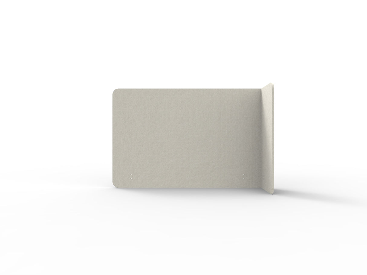 RL Acouline  Quarter Right End Wrap Screen for Workstation
