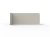 RL Acouline  Quarter Left End Wrap Screen for Workstation