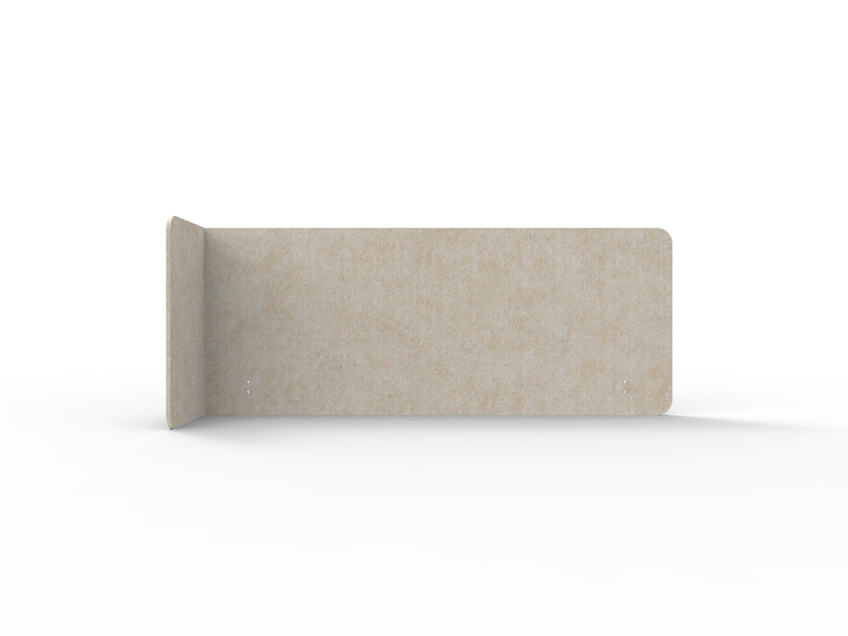 RL Acouline  Quarter Left End Wrap Screen for Workstation