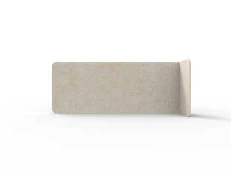 RL Acouline  Quarter Right End Wrap Screen for Workstation