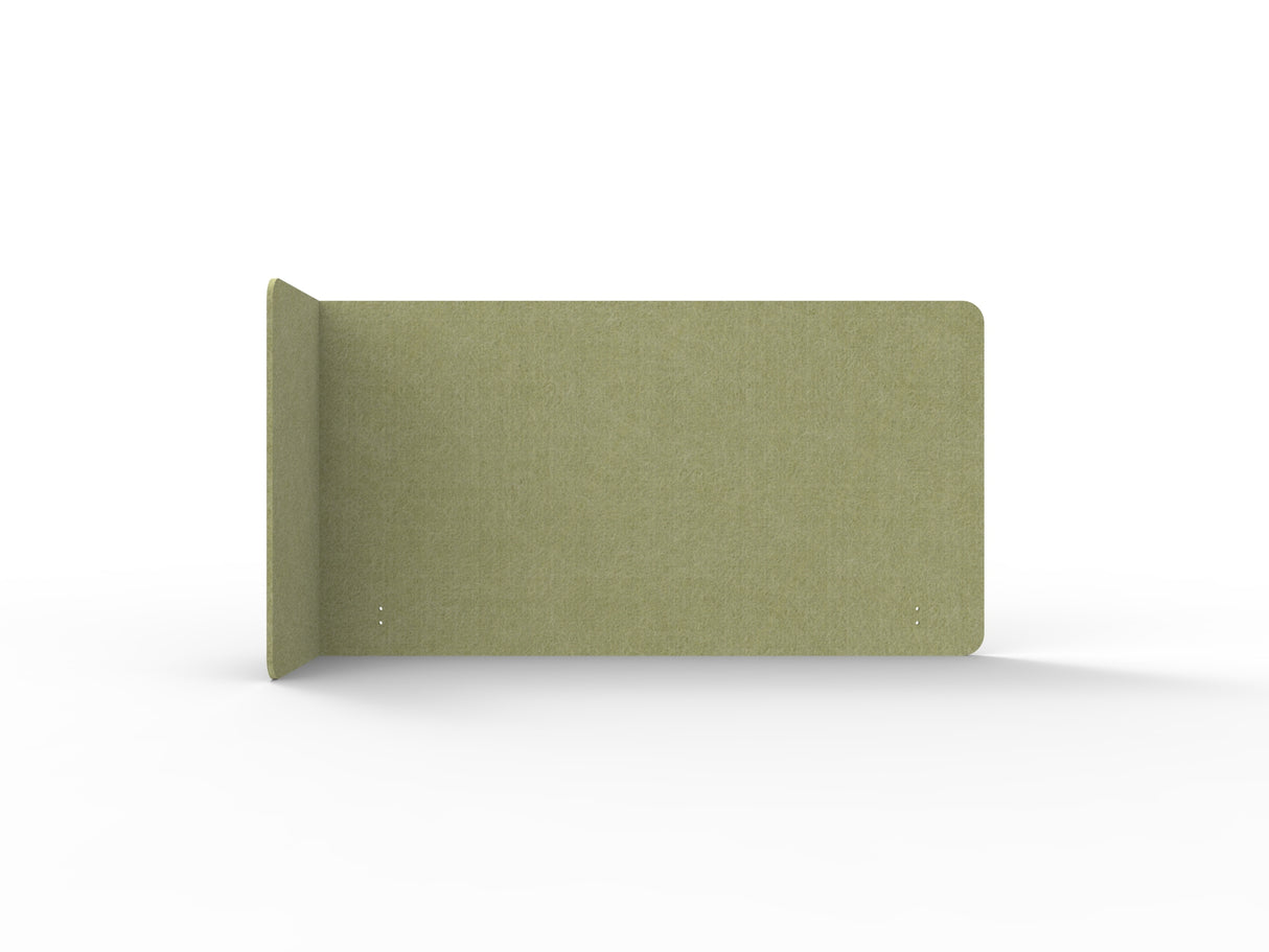 RL Acouline  Quarter Left End Wrap Screen for Workstation
