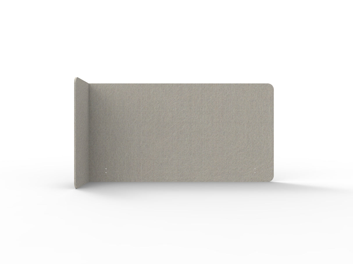 RL Acouline  Quarter Left End Wrap Screen for Workstation