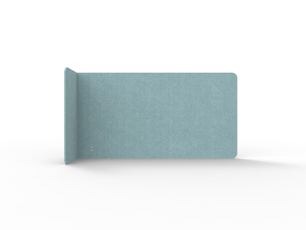 RL Acouline  Quarter Left End Wrap Screen for Workstation