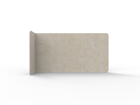 RL Acouline  Quarter Left End Wrap Screen for Workstation