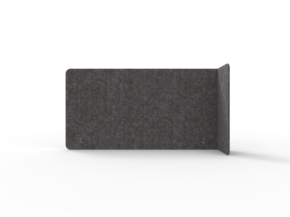 RL Acouline  Quarter Right End Wrap Screen for Workstation