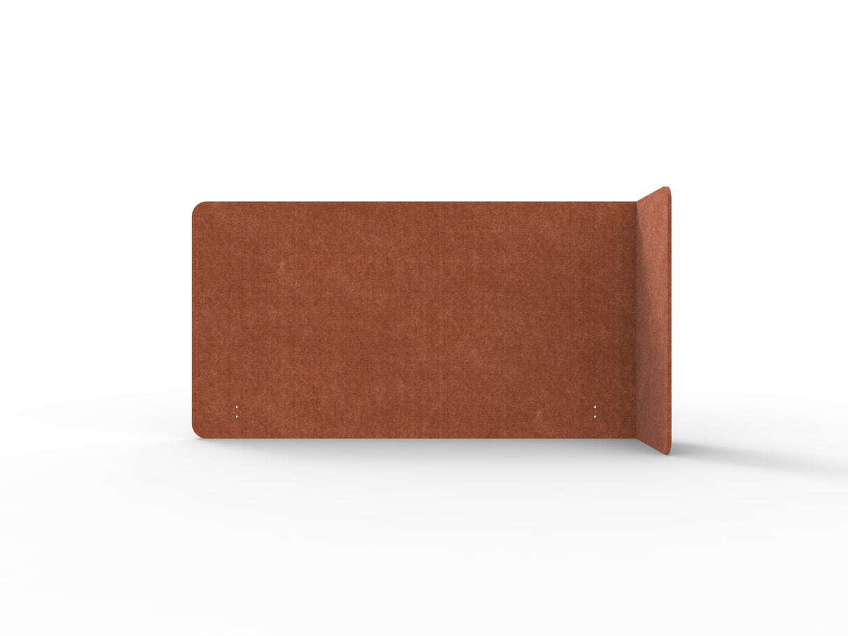 RL Acouline  Quarter Right End Wrap Screen for Workstation