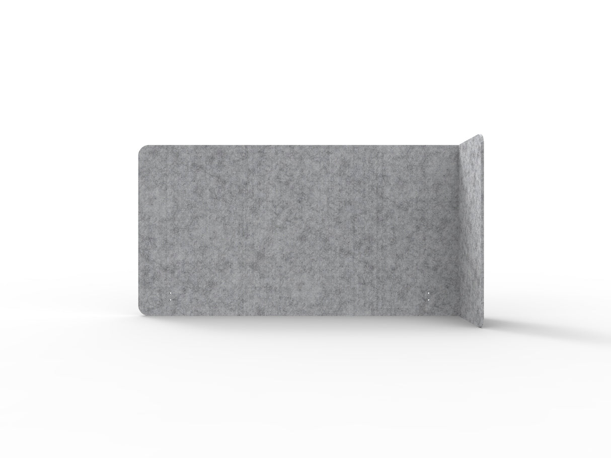 RL Acouline  Quarter Right End Wrap Screen for Workstation