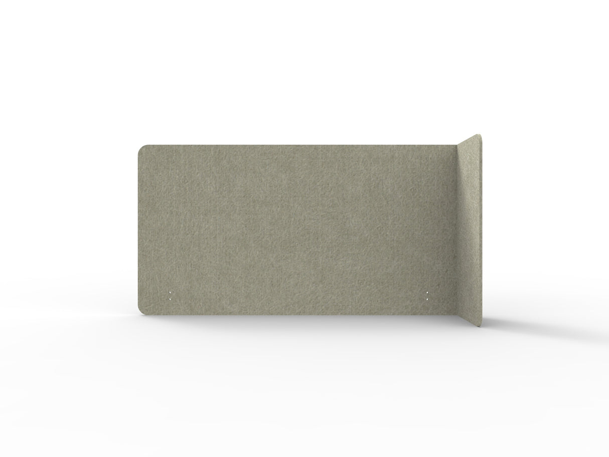 RL Acouline  Quarter Right End Wrap Screen for Workstation