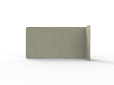 RL Acouline  Quarter Right End Wrap Screen for Workstation