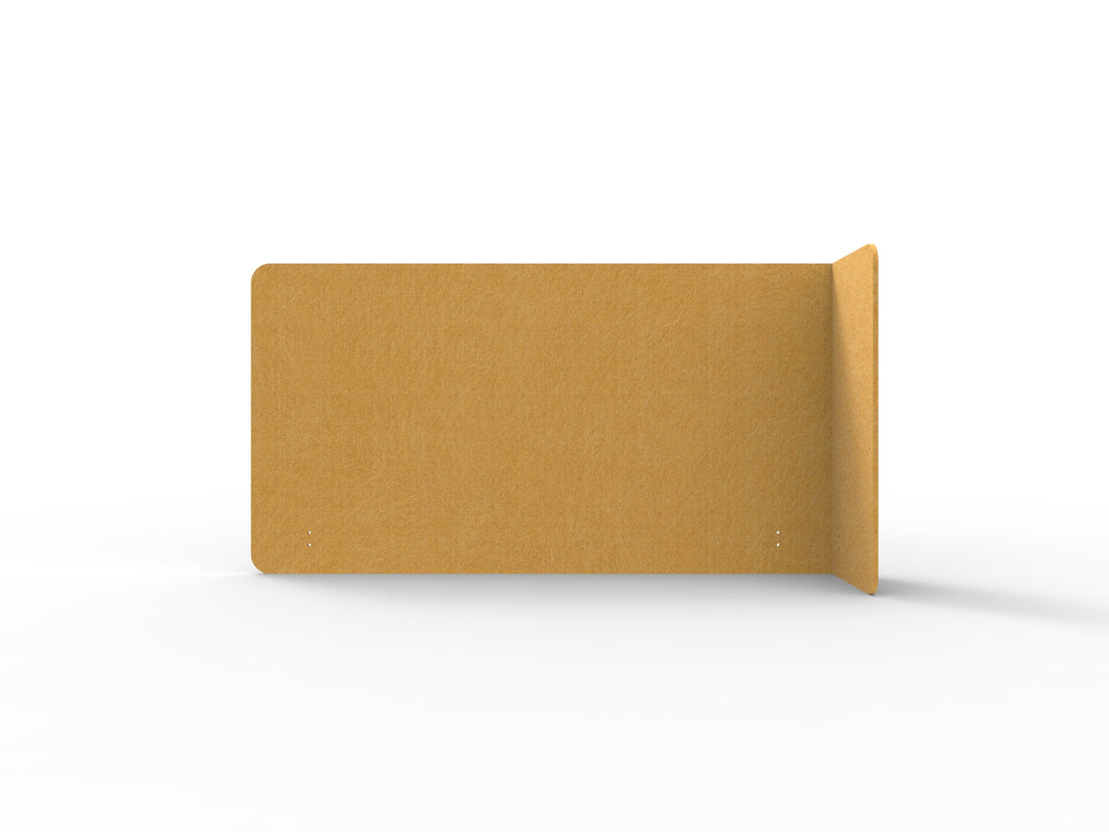 RL Acouline  Quarter Right End Wrap Screen for Workstation