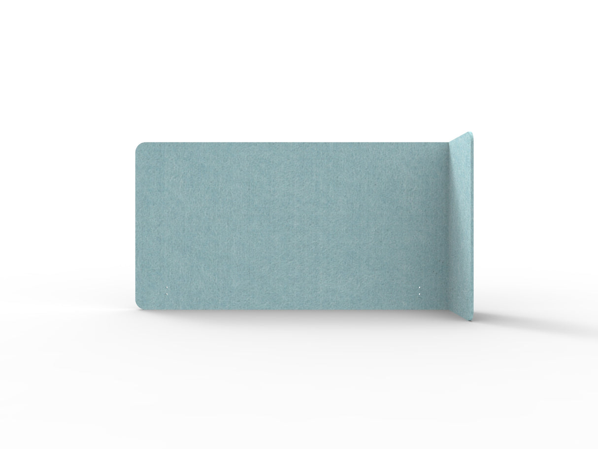 RL Acouline  Quarter Right End Wrap Screen for Workstation