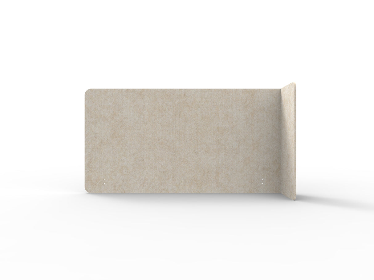 RL Acouline  Quarter Right End Wrap Screen for Workstation