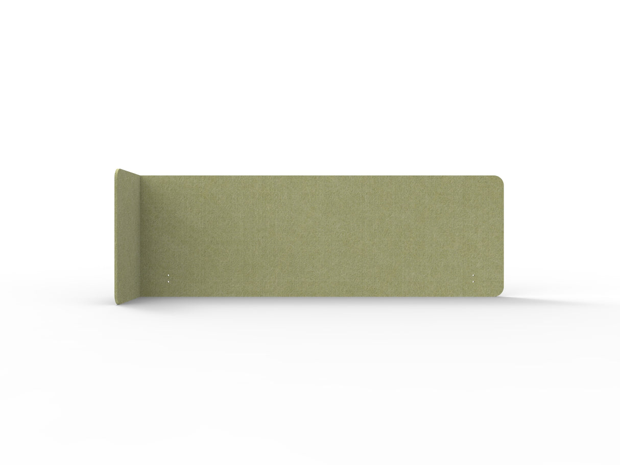 RL Acouline  Quarter Left End Wrap Screen for Workstation