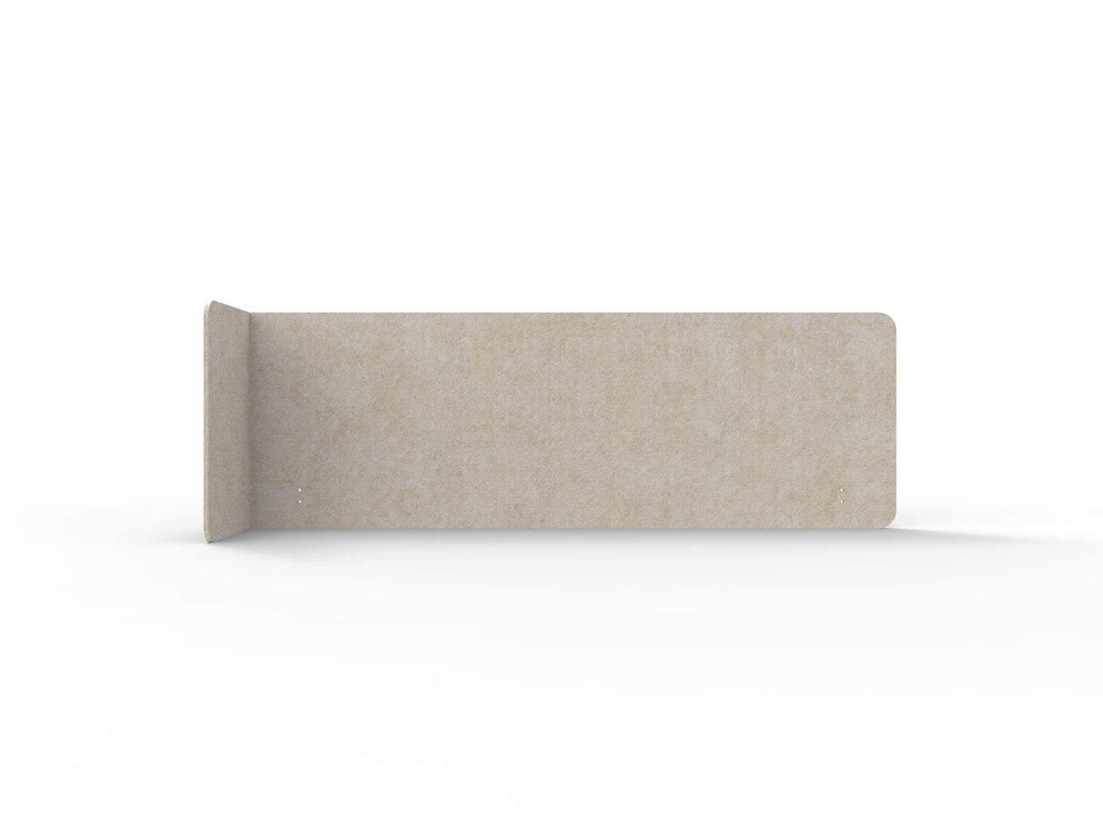 RL Acouline  Quarter Left End Wrap Screen for Workstation