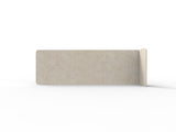 RL Acouline  Quarter Right End Wrap Screen for Workstation