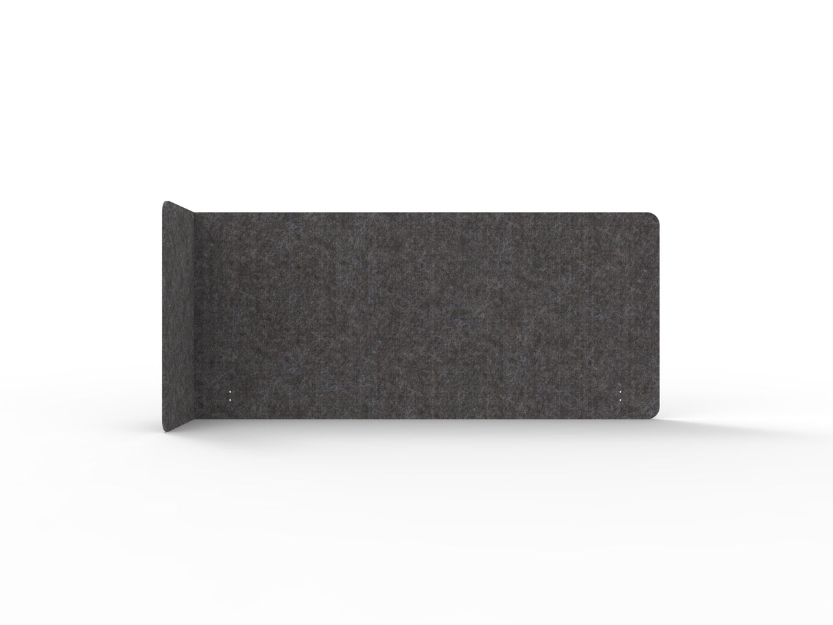 RL Acouline  Quarter Left End Wrap Screen for Workstation