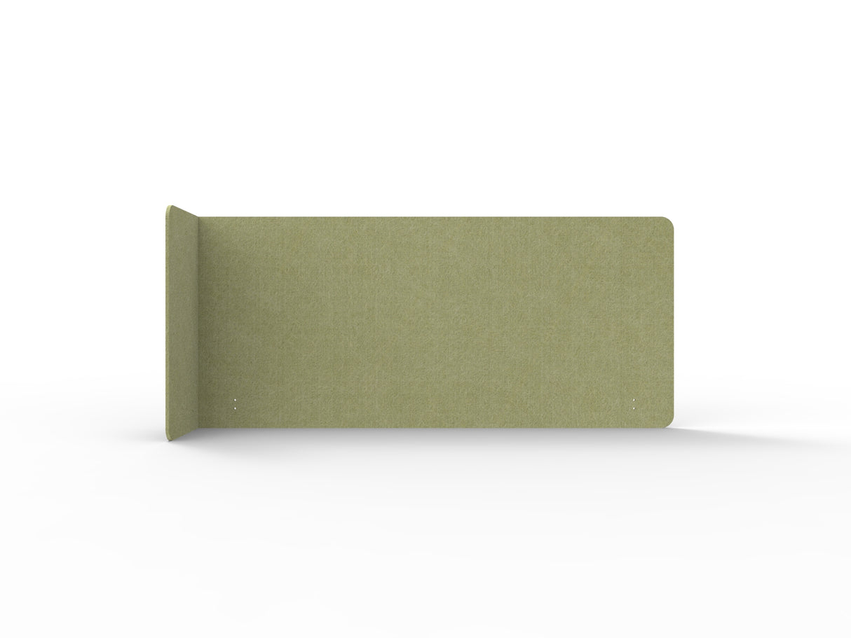 RL Acouline  Quarter Left End Wrap Screen for Workstation