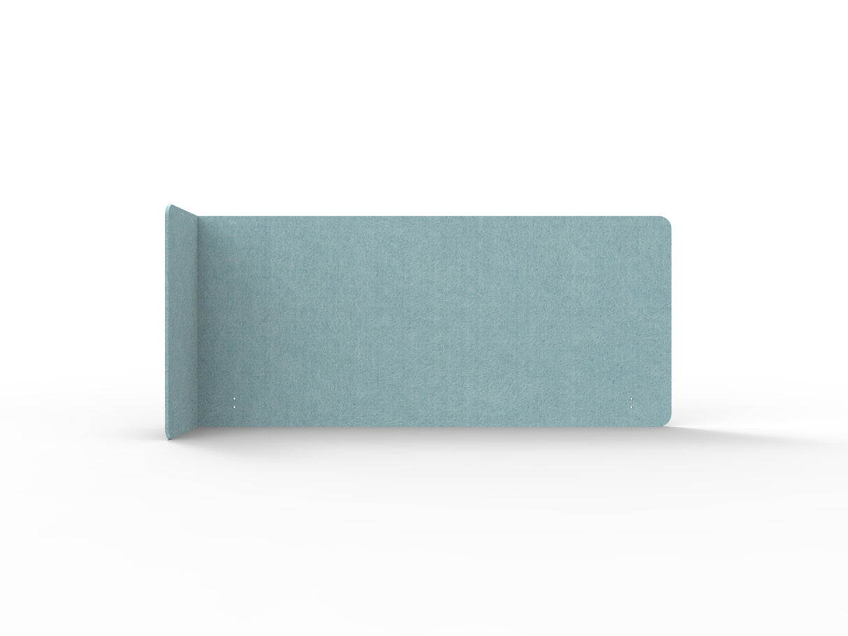 RL Acouline  Quarter Left End Wrap Screen for Workstation