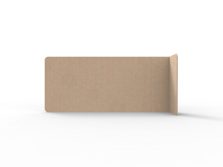 RL Acouline  Quarter Right End Wrap Screen for Workstation