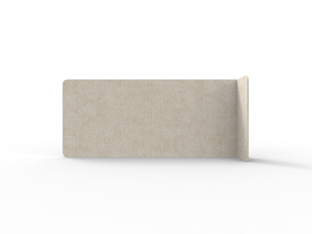RL Acouline  Quarter Right End Wrap Screen for Workstation