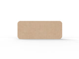 RL Acouline Desk Mounted Screen - 12mm Thick