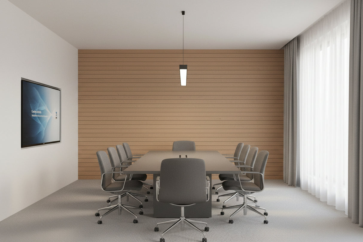 RL Acouline V Groove Horizon Decorative Acoustic Wall Panel