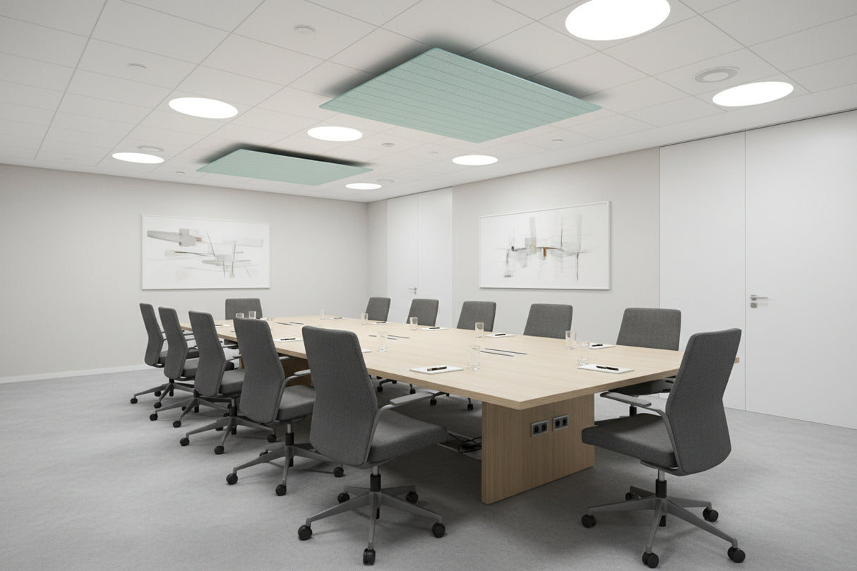 RL Acouline V Groove Ascend Core Square Hanging Ceiling Panels