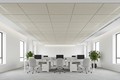 RL Acouline V Groove Glide Core Square Hanging Ceiling Panels