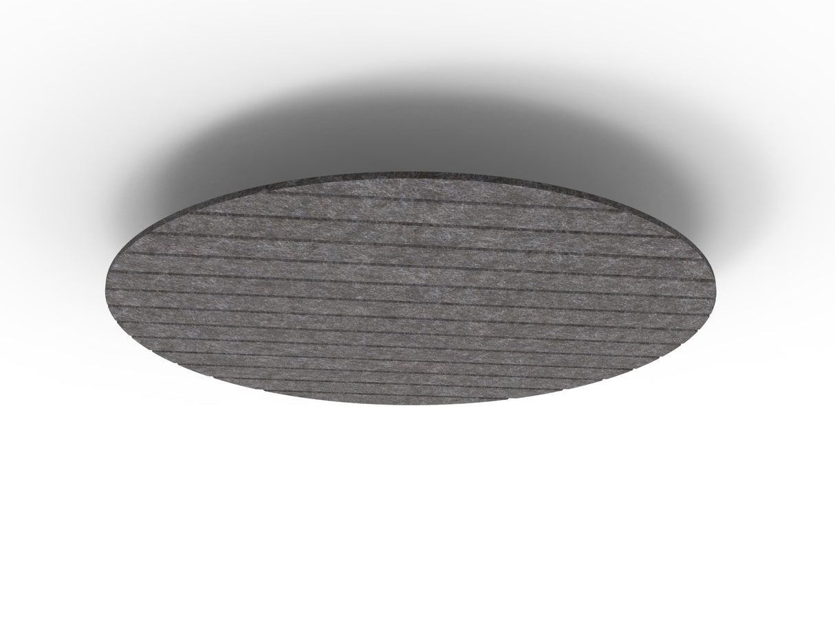 RL Acouline V Groove Halo Round Hanging Ceiling Panels