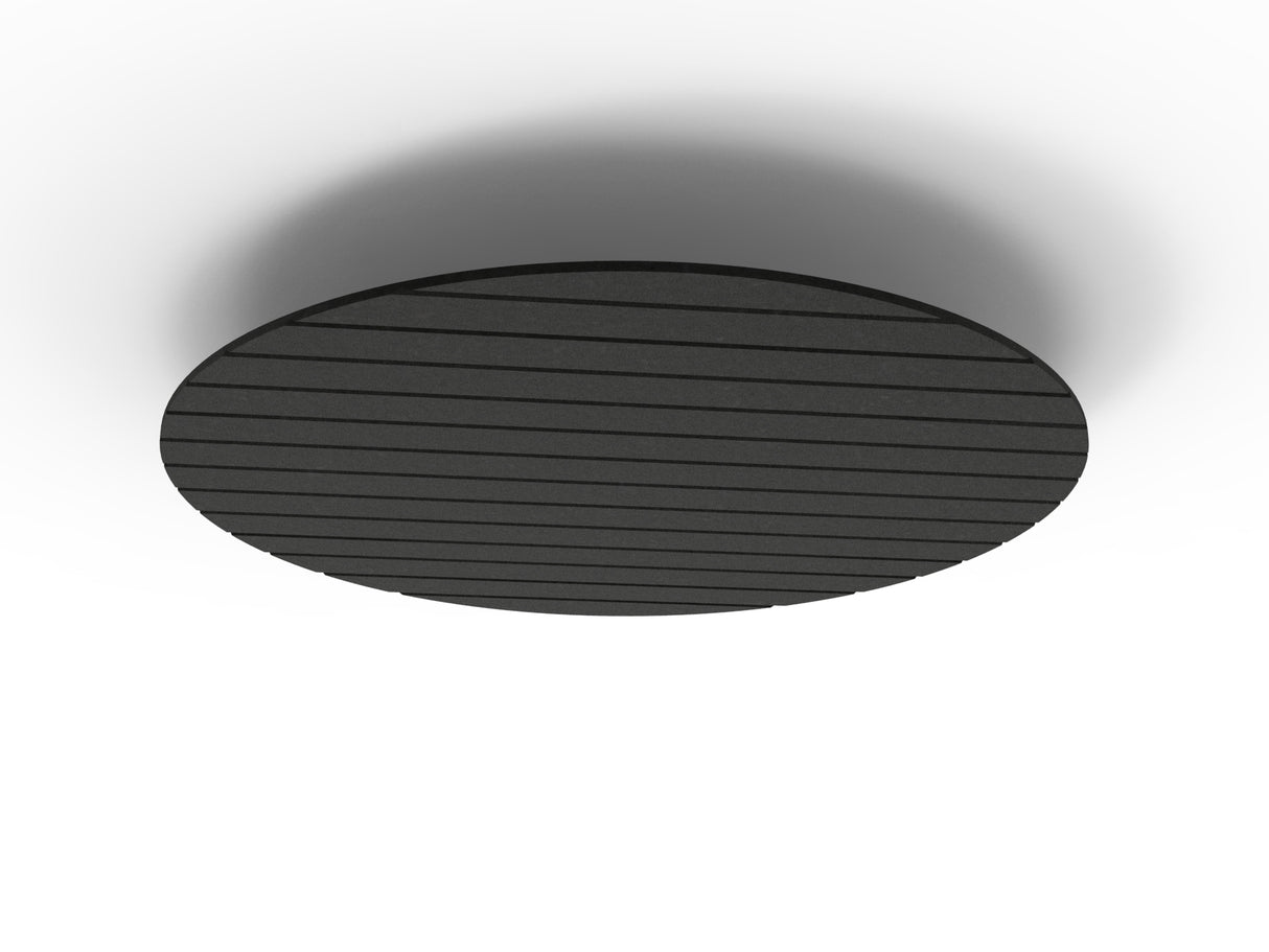RL Acouline V Groove Halo Round Hanging Ceiling Panels